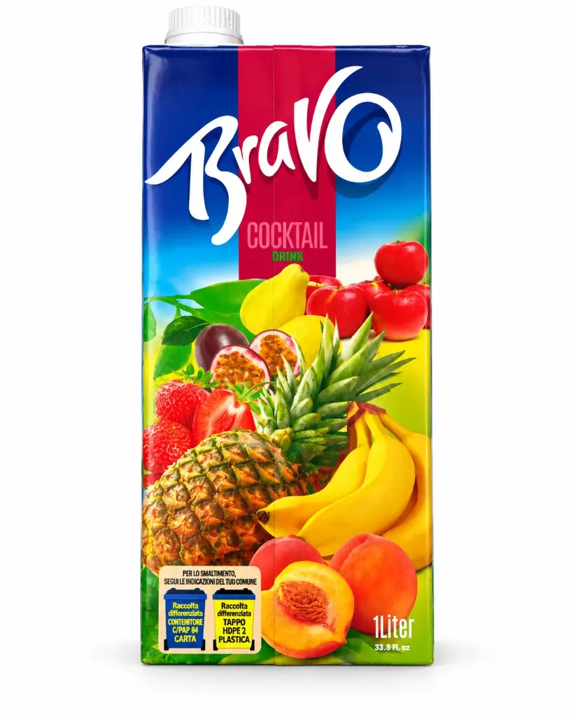BRAVO / Fruit Drink / Tetra Pak / 12x1l