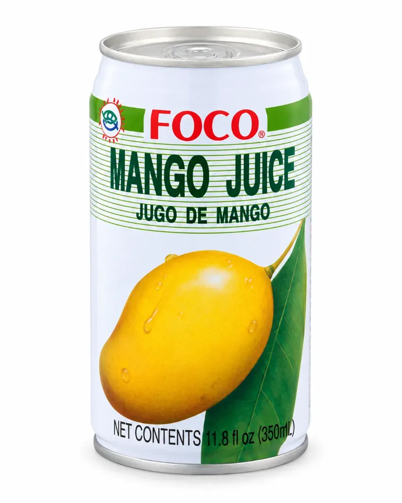 [GE-1106 Mango] FOCO / Fruchtdrink / Dose 24x350ml (Mango)