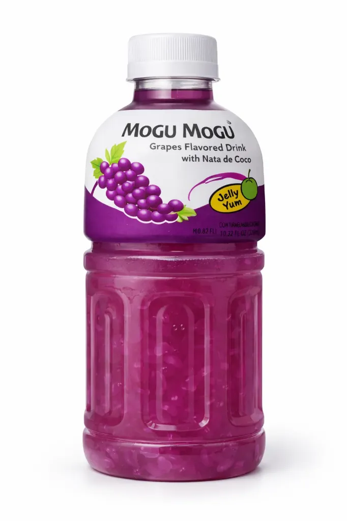 Mogu Mogu / Fruchtdrink mit Nata de Coco / Flasche 24x320ml
