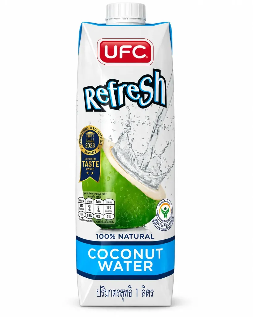 [GE-1421] UFC / Kokosnusswasser / Flasche 12x1l
