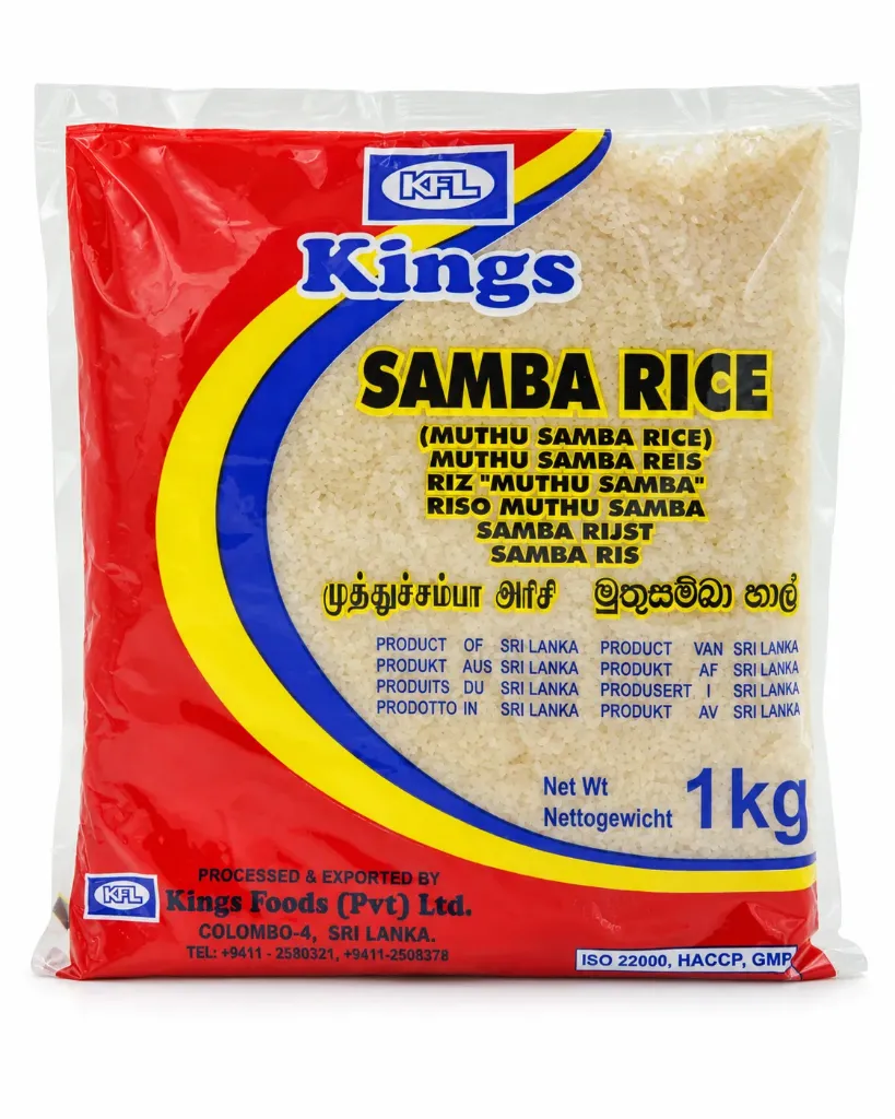 [GT-1061 Samba Rice] KINGS / Samba Rice / 20x1kg (Samba Rice)