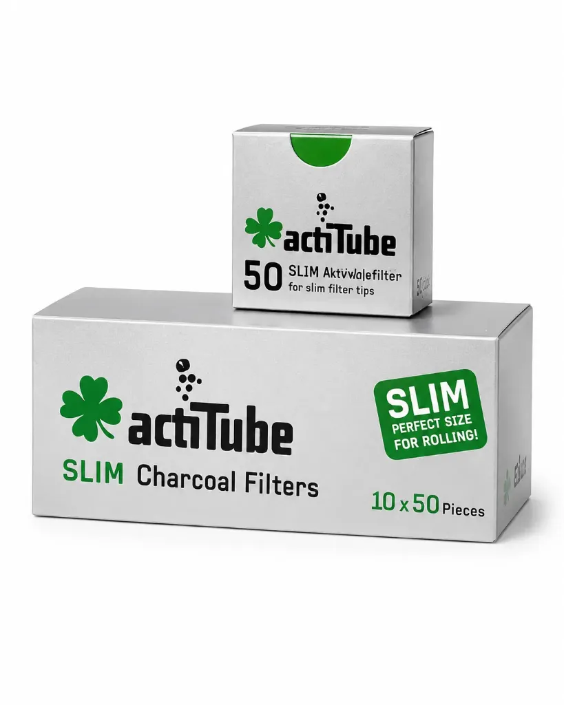 ActiTube / Aktivkohlefilter Slim 7mm (50 Stk.)