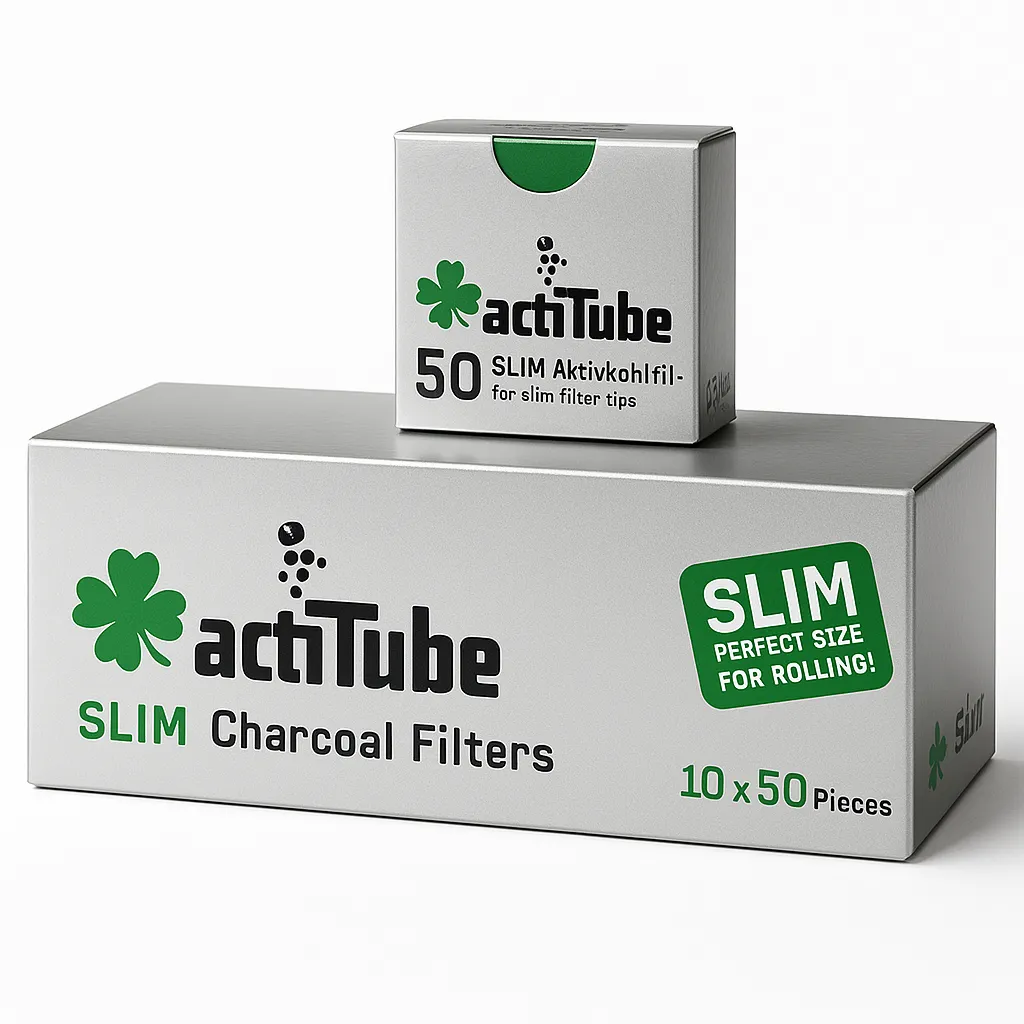 ActiTube  / Aktivkohlefilter Slim 7mm  ( 10 x 50 )