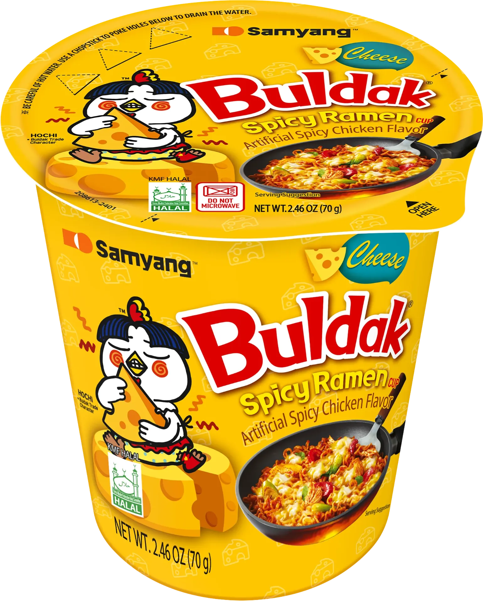 Samyang Buldak / Nudeln Cup / 6x70g