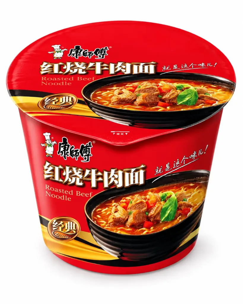 Master Kong / Instant-Nudeln Becher / 12 Stk.
