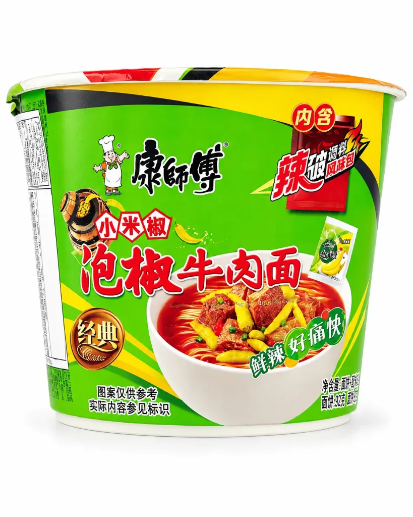 Master Kong / Instant-Nudeln Becher / 12 Stk.