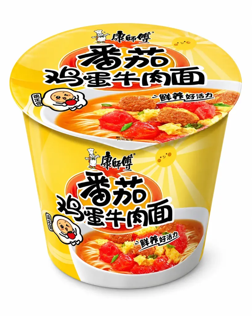 Master Kong / Instant-Nudeln Becher / 12 Stk.