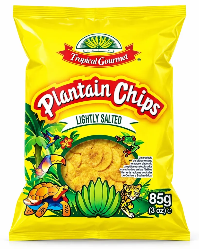 TROPICAL GOURMET / Plantain Chips / 20x85g