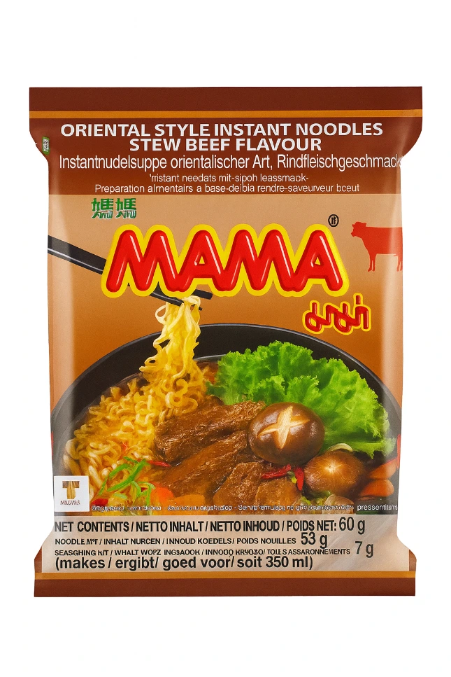 MAMA / Beef  Flavour                                    ( 60g x 30)