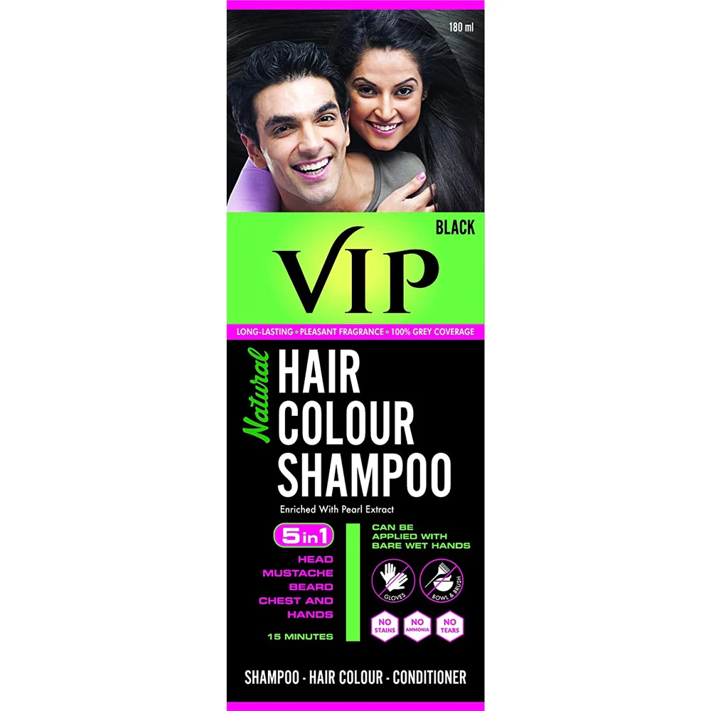 VIP  Shampoo / Black  180ml