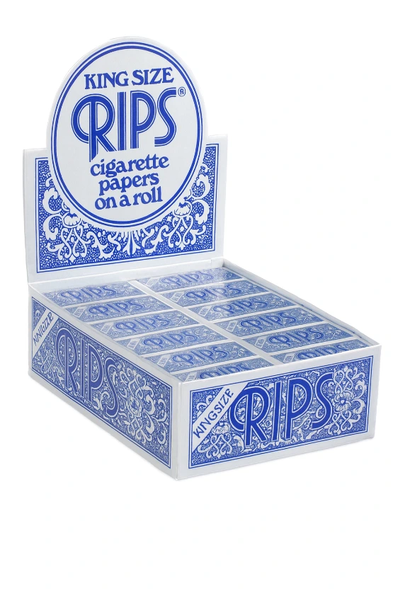Rips / Blau King Size / Paper (53mm x 5m x 24)