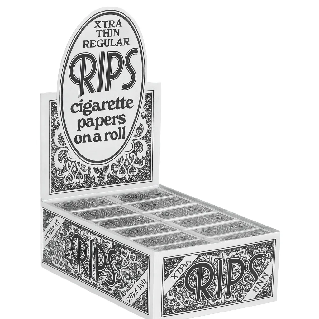 Rips / Xtra Thin Regular / Paper             (37mm x 5m x 24)
