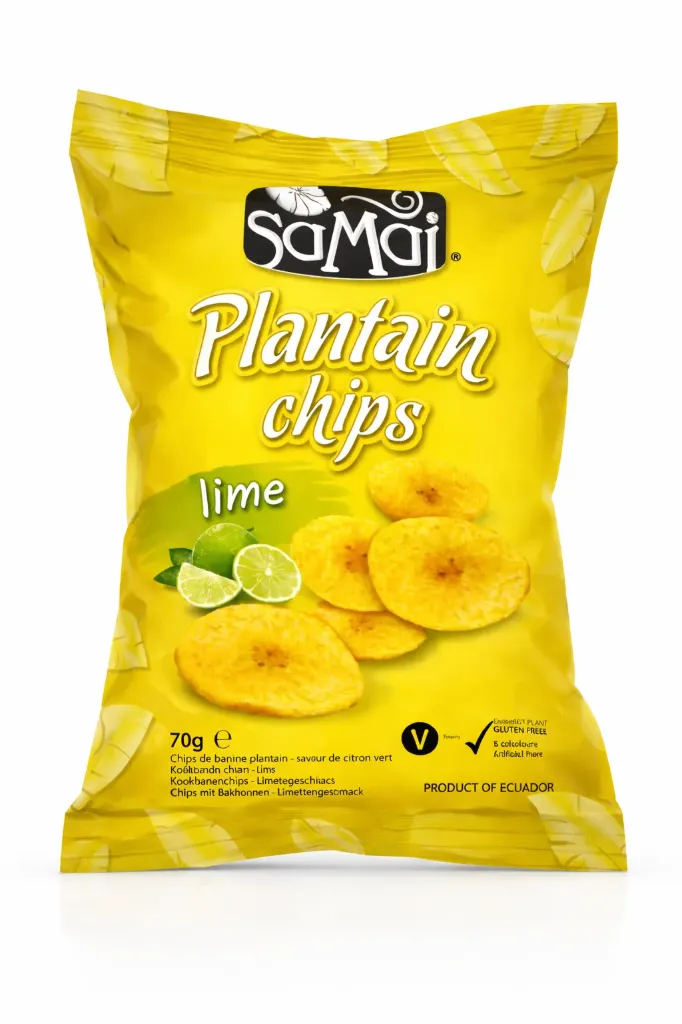 Samai / Plantain / Garlic,Lime,Sea Salt,,, 20x75g (Lime)
