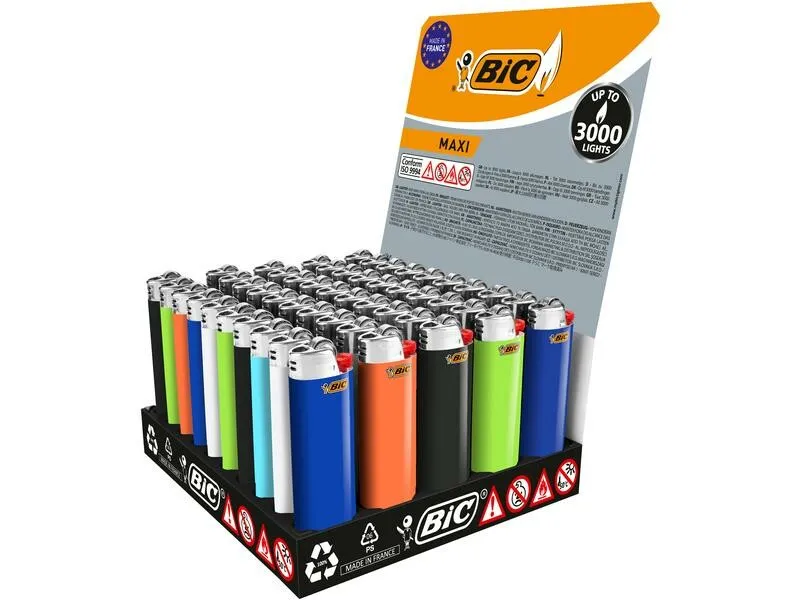Feuerzeug / BiC Maxi                                    ( J26 x 50 )