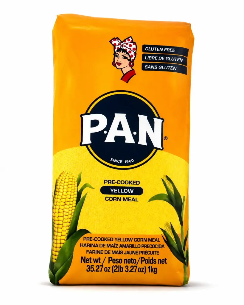 P.A.N Flour / Corn Flour / 10x1kg (Yellow Cornmeal)