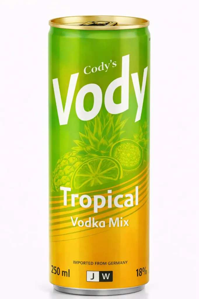 Vody / Dose 18%  24x25cl (Tropical)