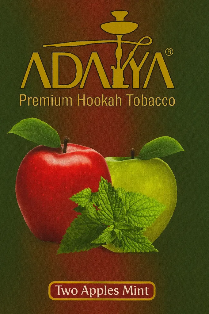 Adalya / Two Apples Mint / 50g x 10